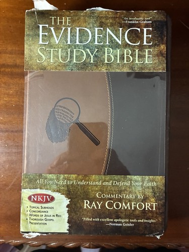 Evidence study bible nkjv - evidence, bible: