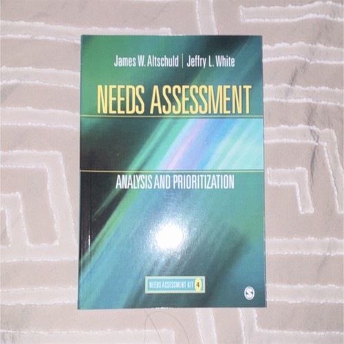 Needs assessment analysis - needs, assessment:
